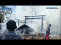 Rumah Nenek Berusia 100 Tahun dan Anaknya Ludes Terbakar