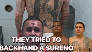 MEXICAN MAFIA SPIDER TRIED TO DISCIPLINE AND BACKHAND A SURENO..THATS WHY HE CAUGHT A CASE