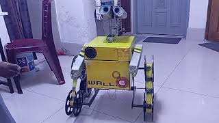 Our Developed Robot WallE