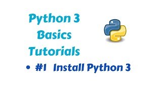 Programming in Python 3 - Installing IDE