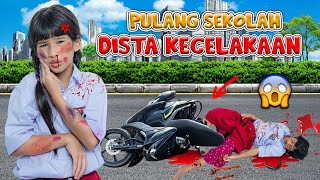 DISTA KECELAKAAN TUNGGAL SAMPE BANYAK LUKA😱!! SEMUA GARA-GARA MAK JENGKELIT😩 #trending #viralvideo