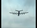 amazing take off antonov 225 at geilenkirchen nato airbase smokey