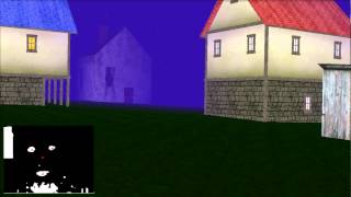 Java3D with Face-Tracking Algorithm Field Environment