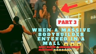 BODYBUILDER🇮🇳Goes Shirtless In Lucknow Mall(Part-3) (Amazing Public Reactions) 😱😱😱