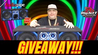 Audiopipe Giveaway CHU-1028BLU Loud Speaker Box – Enter Now!