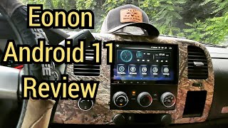 Eonon Android 11 In Dash Receiver Review / Is It Worth The Money?  / Chevy Silverado Head Unit