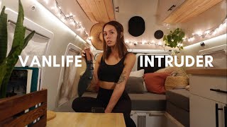 vanlife intruder . scariest night in the van . solo female travel (Story 11)