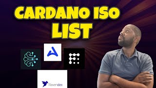 Cardano ISO LIST | Current and Upcoming ISPO ⚠️