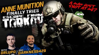 My FIRST TIME playing Escape From Tarkov! ft. DrLupo & Darkness429