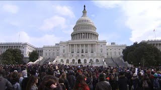 Students Stage Walkout to White House, Capitol