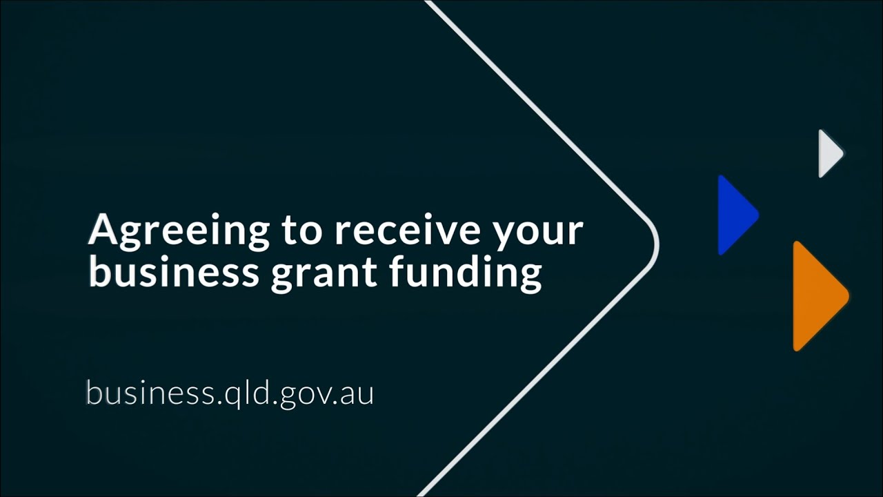 Agreeing To Receive Your Business Grant Funding - YouTube