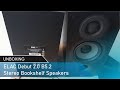 Unboxing & Sound Test - ELAC Debut 2.0 B5.2 Stereo Bookshelf Speaker/2.0 Channel Speakers For PC