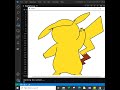 Draw Pikachu Using Python Turtle Graphic