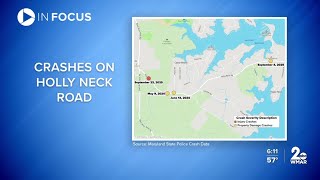 An In Focus look at crash data from Holly Neck Road