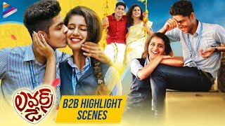 Priya Prakash Varrier Lovers Day Movie Back To Back Love Scenes | Priya Varrier | Noorin | Roshan