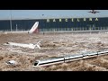 5 minutes ago, chaos in Barcelona! Massive floods submerge El Prat airport in Barcelona