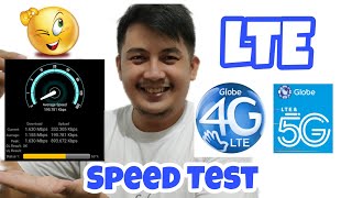 Globe 5g vs 4g Lte Speed Test #globe5g #speedtest #globe4g #lte