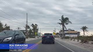 Driving from Anna Maria Beach to Coquina Beach