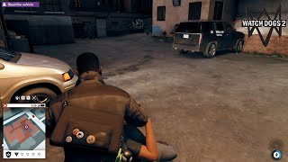 Watch Dogs 2 Gameplay - Steal the vehicle from FBI agents!!