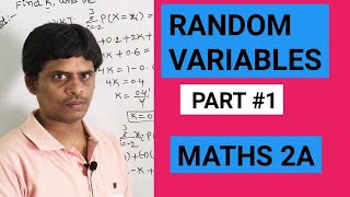 RANDOM VARIABLES / PROBABILITY /MATHS 2A/CLASS 12/PART 1