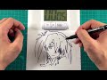 draw asuka langley in one minute. asuka langley.