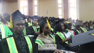 Elizade University 5th Matriculation Ceremony 2017