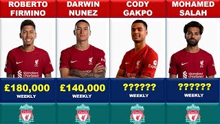 What are Liverpool Players Wages for the 2022/23 Season?