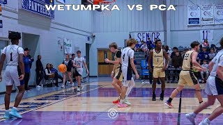 PCA vs Wetumpka:🏀Varsity Boys Basketball