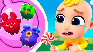 No No Snacks | Don't Eat Snacks Too Much + MORE Nursery Rhymes \u0026 Kids Songs | Tinytots