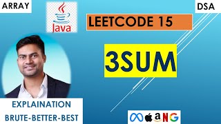 Master 3Sum (LeetCode 15) in Java | Two Pointer Approach | DSA Interview Prep | MDTech