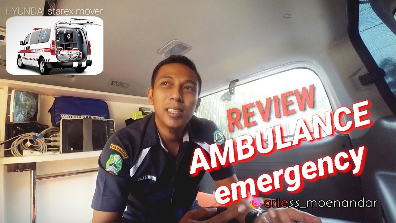 #51 Peralatan Medis Di Dalam AMBULANCE EMERGENCY - YouTube