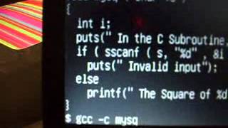 COBOL calling C