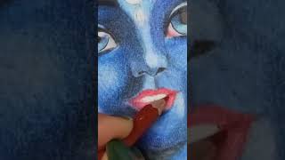 Holi special painting || Radha Krishna painting|| #shorts#viral #art #shortsvideo #trending #drawing