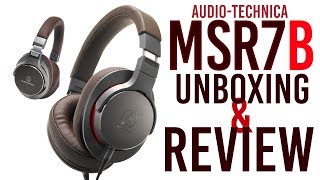 EXCLUSIVE Audio-Technica MSR7-B UNBOXING, REVIEW \u0026 COMPARISON [2019]