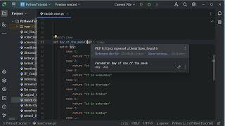 Python Tutorial Match Case switch