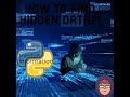 How to pull metadata from files with python: 10 week coding challenge! Project 7