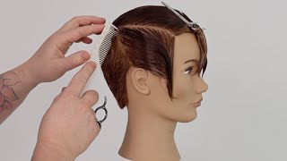Razor Cut PIXIE HAIRCUT Tutorial