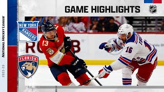 Rangers @ Panthers 3/25 | NHL Highlights 2023