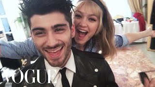 Inside Zayn Malik and Gigi Hadid’s First Photo Shoot as a Couple | Vogue