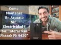 🔵 Como Mantener Un Acuario Sin Electricidad Con Los Sai Interactivos Phasak (Acuarios MB)