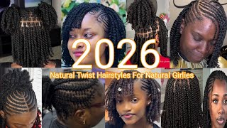 40+ Natural Cornrow Braids With Twist // Quick Natural Hairstyles Ideas For Women.