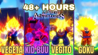 I Spent 48+ HOURS on this DBZ UPDATE and it was EXHAUSTING | Noob To Pro | Anime Adventures PART 14