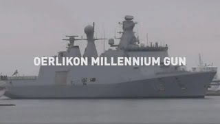 Rheinmetall Air Defence: Oerlikon Millennium Gun – 35 mm high precision naval gun system