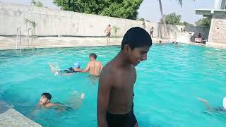 day 8 Summer Holiday 155 Days Building 1M Dollars Water Slide Park into Underground Swimming Pool