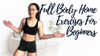 Full Body Home Exercises For Beginners