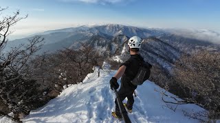 【大峰山脈】冬の大普賢岳 和佐又ヒュッテから往復 2025年1月23日【登山】