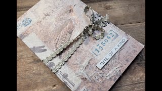 Ephemera holder file tri fold