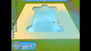 How to Make a Pool RCT3(Rollercoaster Tycoon 3)