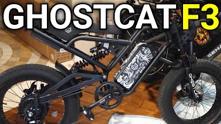 Prepare for OFF Road Riding : Ghostcat F3 1500w pro Ebike