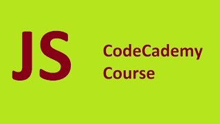 CodeCademy - JavaScript Course #1 - Intro & Variables